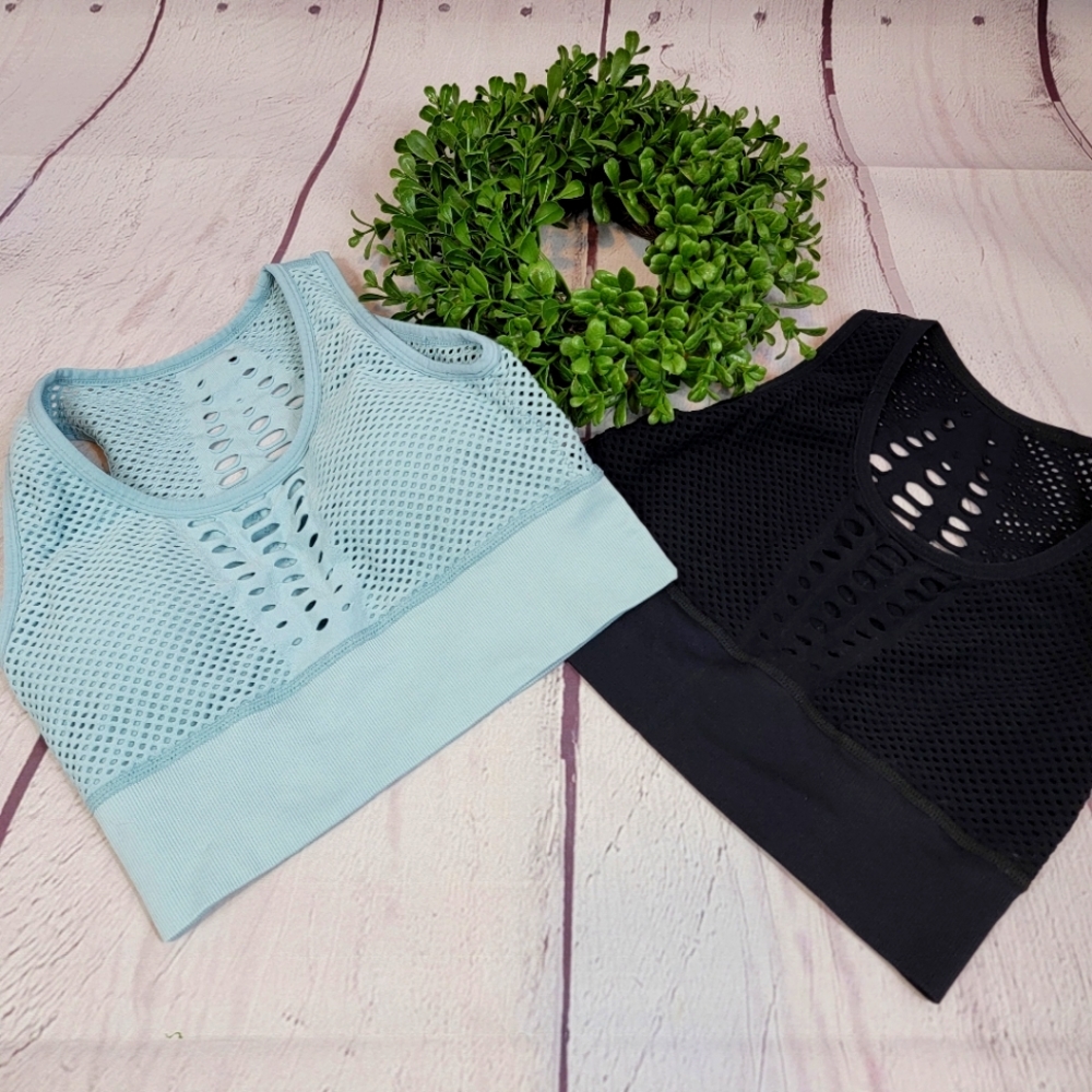 Z by Zella Laser cut sports bras bundle "2"
